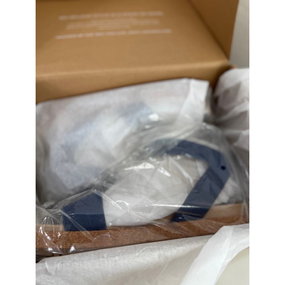 NIB Women's SOUL Naturalizer Women's Divina Sandal Blue Strap Summer  6.5 - Picture 10 of 11